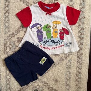 Vintage TELETUBBIES 2pc Set